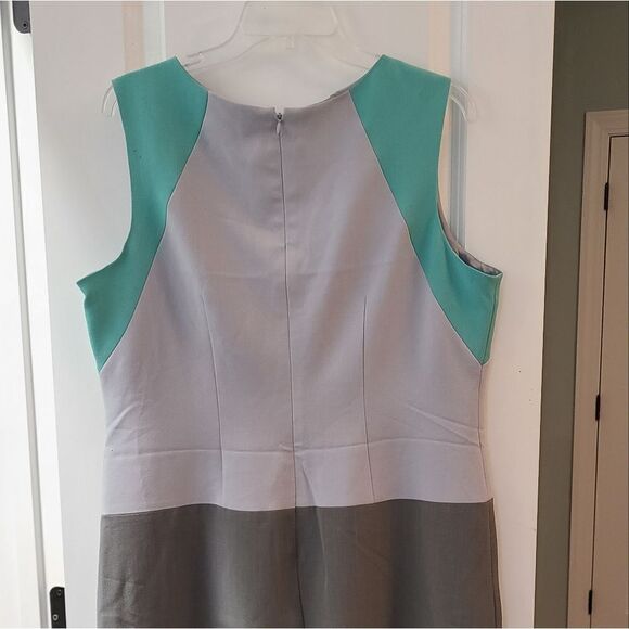 Sharagano Colorblock Sheath Dress - Picture 8 of 9